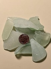 SF 6107 Genuine Surf Tumbled Sea Foam Sea Glass/Sea Foam Frosted Beach Glass