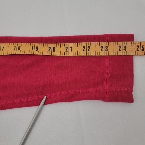 Camisa SMARTWOOL Mujer Talla Grande 1/4 Cremallera Capa Base ROSA 100% Lana Merino AGUJEROS - Imagen 16 de 18