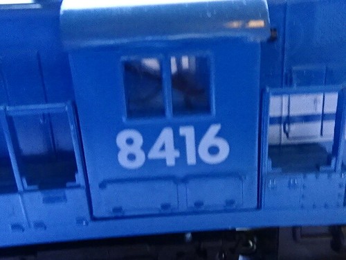 Blue HO Gauge Conrail Diesel Locomotive Mehanotehnika Izola Yugoslavian Made - Picture 4 of 7