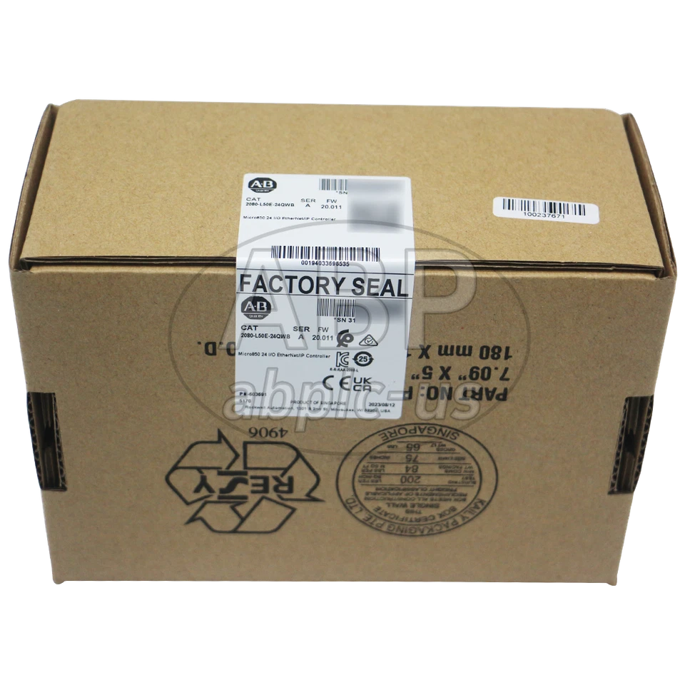 Nuevo controlador Allen-Bradley 2080-L50E-24QWB Micro850 24 E/S EtherNet/IP Foto 4 de 4