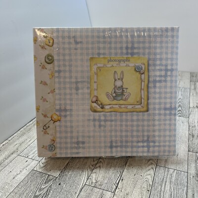 C.R. Gibson Carter's Joy Baby Memory Book Pocket Page Photo Album Bunny BP46-216