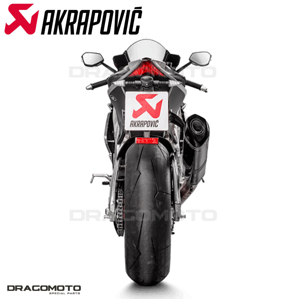 APRILIA RSV4 / Tuono V4 2017-2020 Exhaust AKRAPOVIC Carbon