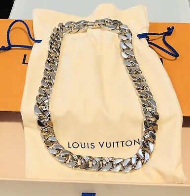 lv cuban chain necklace