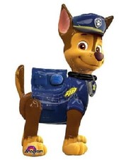 PAW PATROL Perro CHASE 54" Air WALKER AIRWALKER JUMBO Fiesta de Cumpleaños Mylar Globo