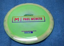 New Discraft Paul McBeth Prototype Athena Signature ESP 173-174g Rare #1