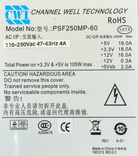 PSU for DPS-300AB-43B DPS-300AB-43E DPS-300AB-57A DPS-300AB-58A DPS-300AB-58B... - 第 10/15 張圖片