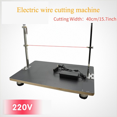 220V Sponge Cutting Machine Hot Wire Foam Cutter Tabletop Styrofoam Cutting Tool - Picture 2 of 10