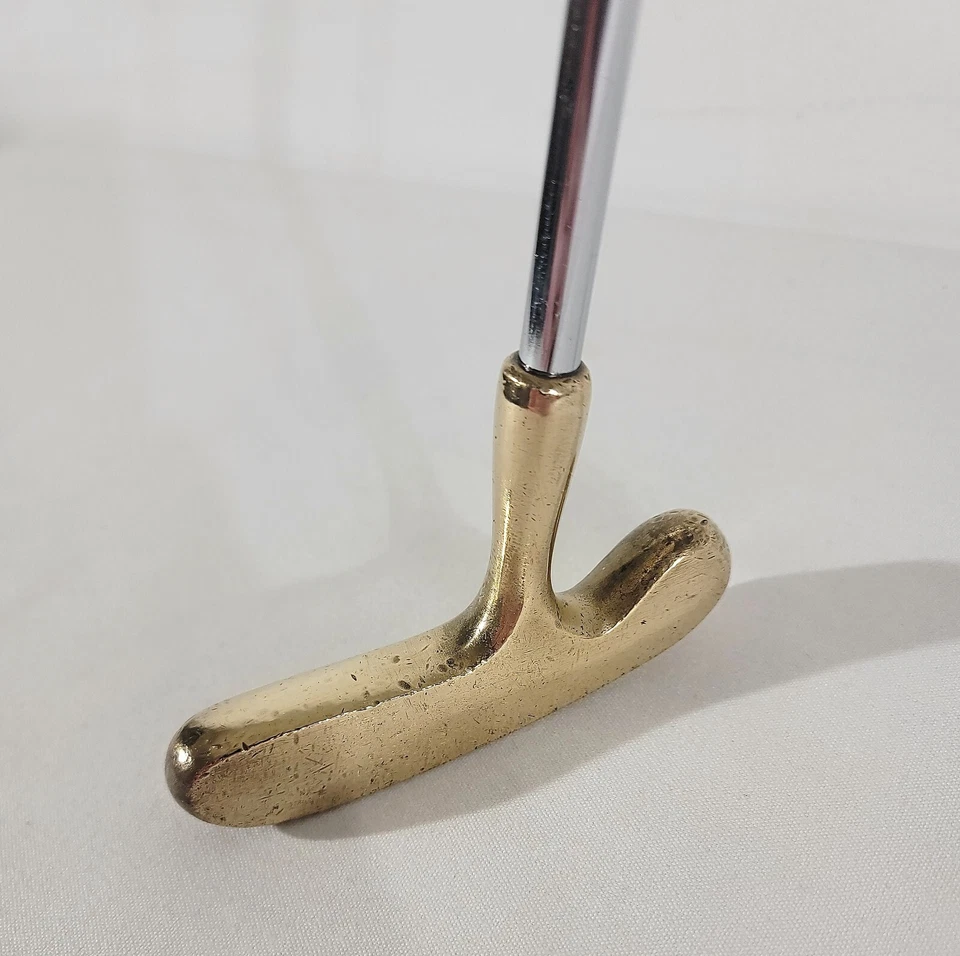 Vintage Wilson Augusta Brass Head Mens Golf Putter Right / Left Hand Steel 35" - Image 4 of 4