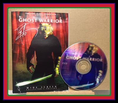 Kaze Ghost Warrior 2X Signed Timothy Albee DVD 2004 Collectors Editon Rare