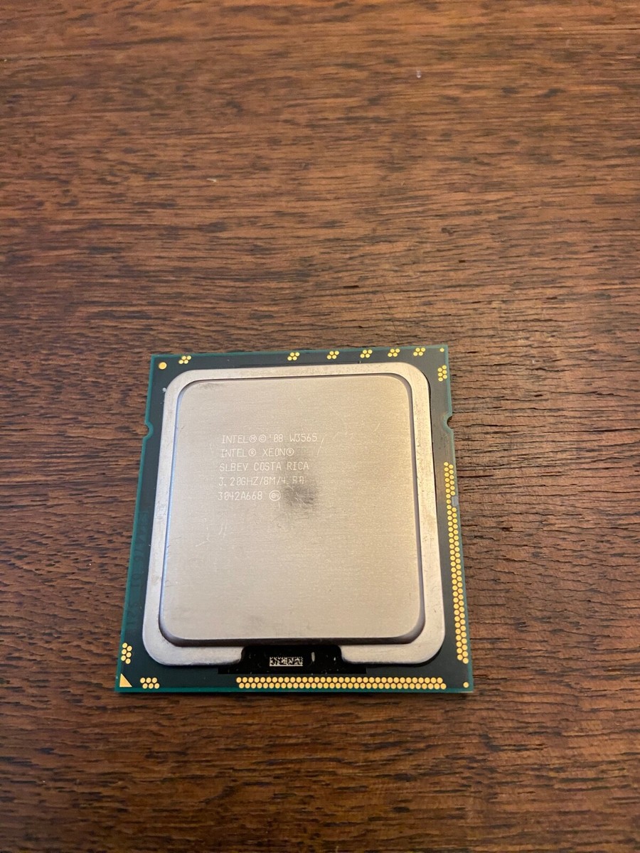 サーバー　563　Xeon Intel Xeon W3565 Quad-Core 3.2GHz SLBEV | eBay