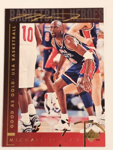 Michael Jordan 1994 UD gut wie Gold - USA Basketball, Gold - Karte #42