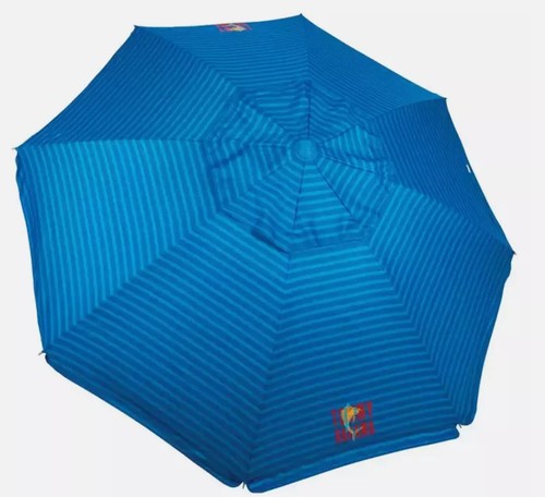 NEW 2.4M Tommy Bahama Beach Umbrella Sun Shade Garden Outdoor Shelter Sand Tent - Picture 4 of 10