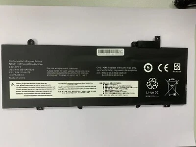 57Wh akku für Lenovo ThinkPad T480s L17L3P71 L17M3P71 01AV478 L17M3P72 - Bild 1 von 4