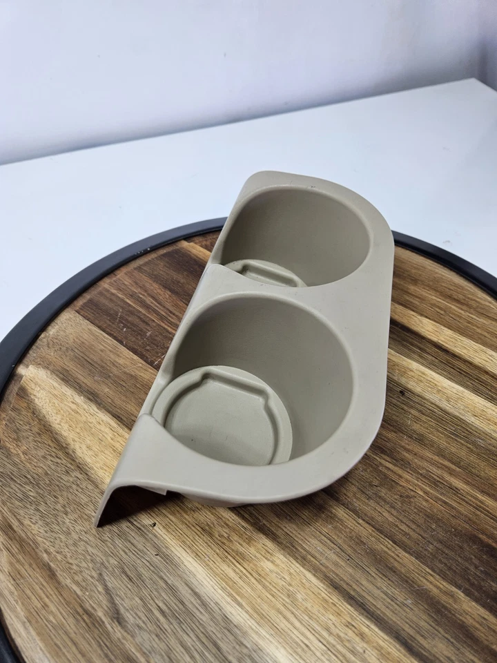 Lincoln Navigator 2010 lado izquierdo del conductor trasero doble portavasos bronceado OEM Foto 4 de 4