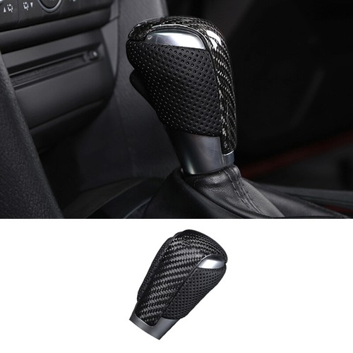 Real Carbon Fiber Gear Shift Knob Replaement Fit for Mazda CX4 cx-5 2017-21 - Picture 1 of 7