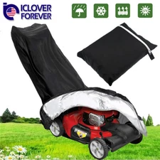 Lawn Mower Cover Waterproof Heavy Duty Anti-UV for Push Mowers Universal Fit