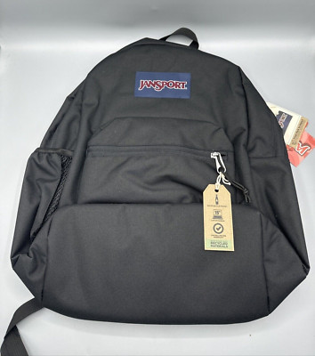 JanSport Cross Town Plus 17'' Backpack Black