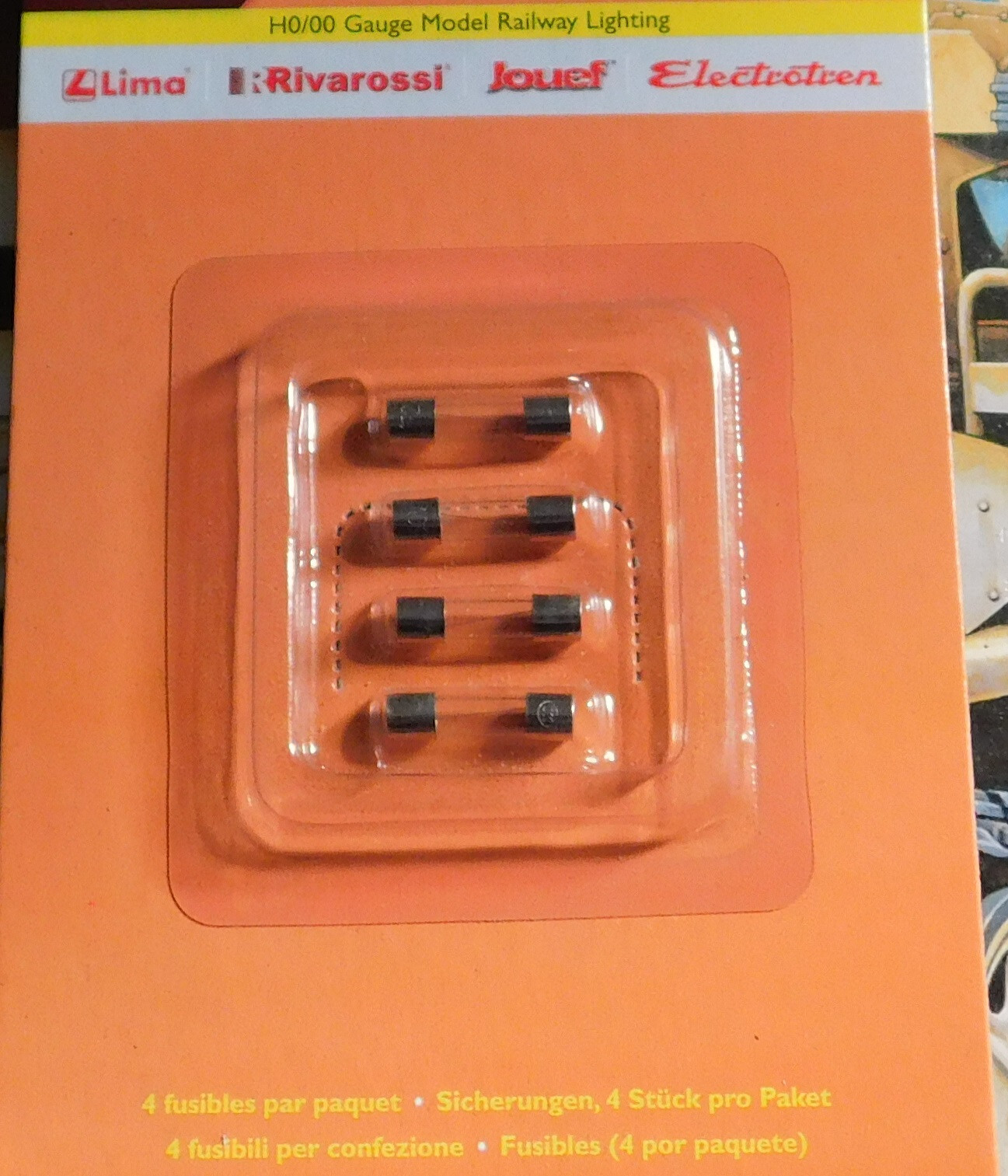 HORNBY R8950 SKALE LIGHTING fuses x4 HO/OO GAUGE