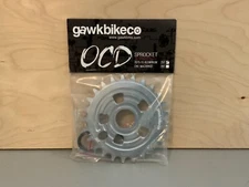 25T 7075-T6 Aluminum Bike Sprocket Silver