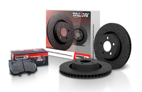 Hawk Performance HKC5139.452B for Reman Disc Brake Pad and Rotor Kit, Rear - Picture 3 of 4