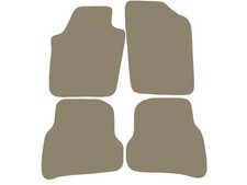 Fußmatten, Autoteppiche für Seat Ibiza IV 5t H/B, 3t coupe 2008-2017, Dunkelbeig