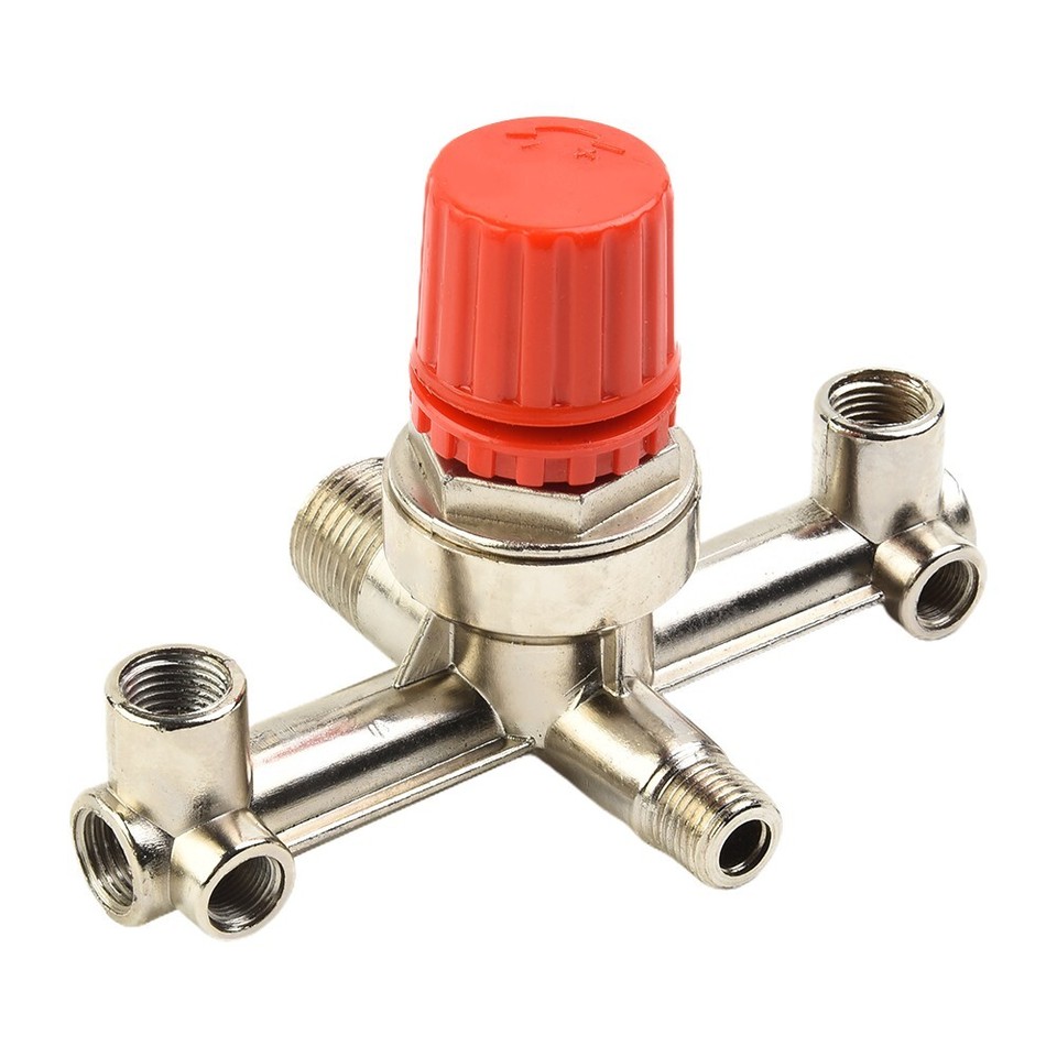 High Precision Double Outlet Tube Air Compressor Pressure Regulator