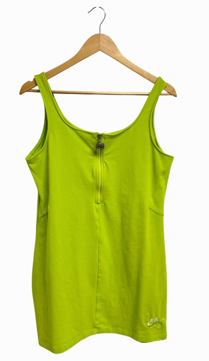 その他 naiki0509 Nike women's pullover sport wear dress green neon half zip front