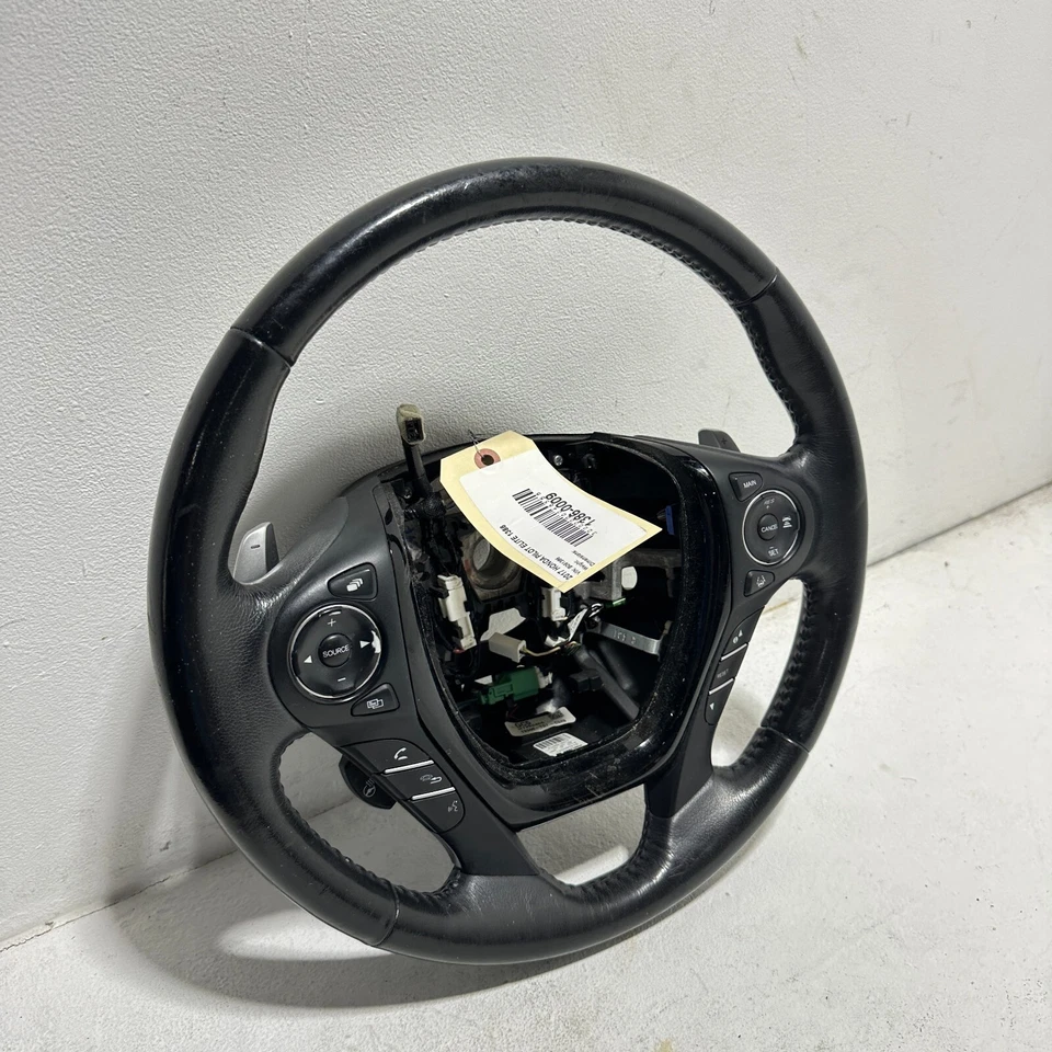 2016-2018 HONDA PILOT ELITE РУЛЕВОЕ КОЛЕСО ЧЕРНЫЙ КОЖАНЫЙ OEM - Изображение 2 из 4