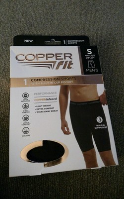 copper compression shorts