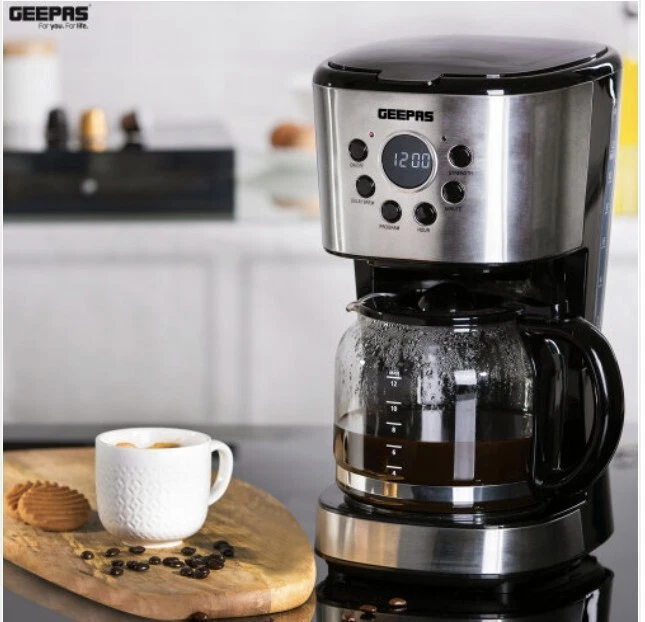 Geepas 1.5L Filter Coffee Machine 900W Programmable Drip Coffee Maker for Instan - Image 4 of 4