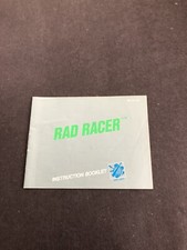 rad racer nes manual