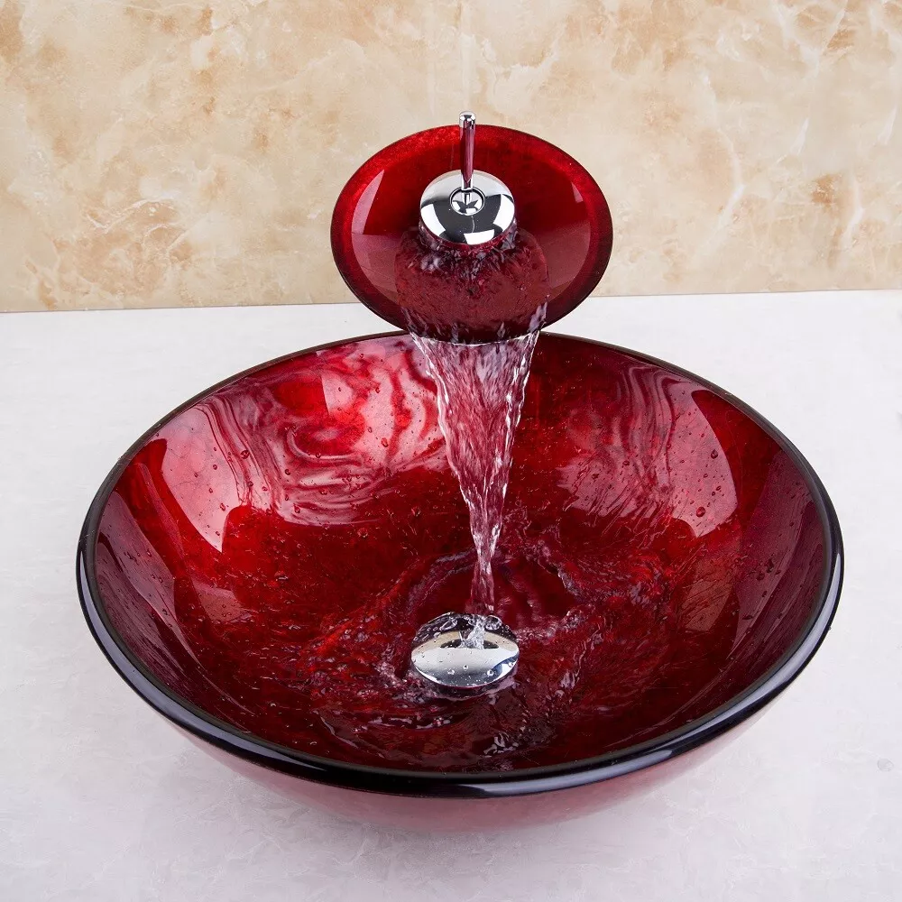 Red wash basin online