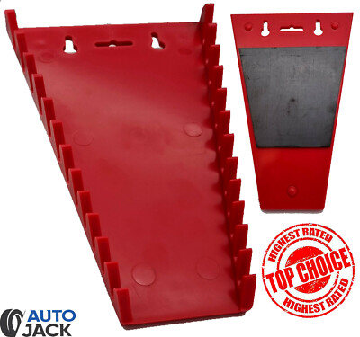 Magnetisches Schraubenschlüssel-Rack - Wandhalterung ABS Halter | 12 Stück Kapazität 3,5 kg Garage Werkzeuge