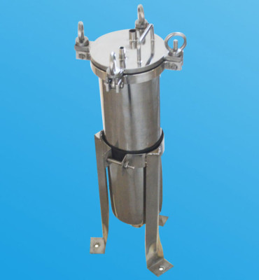 Bag Filter Housing 304 Stainless Steel 1'' In/Out 150 Psi Flat Plate Kitchen 