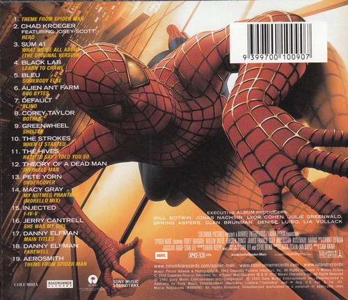 SPIDERMAN Soundtrack CD 9399700100907 | eBay