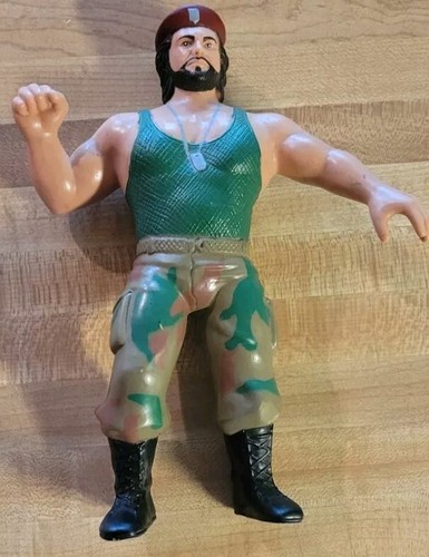 Corporal Kirchner Ljn Wwf Wwe 1986 With Beard Exce...
