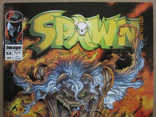 1996 IMAGE COMICS SPAWN #53 TODD MAFARLANE & GREG CAPULLO COPERTINA MALEBOLGIA APP. - Foto 3 di 8