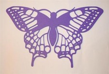 Butterfly 8 3/8" x 5" Wall Decor 3D Printed Wall Art Minimalist Line Art