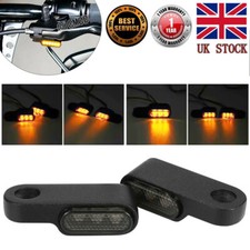 2X LED Turn Signal Indicators Motorbike Motorcycle Mini Amber Light For Honda