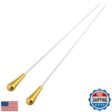 Jiayouy 15 Inch Music Baton Orchestra Baton Alloy Handle Music Conducting Bat