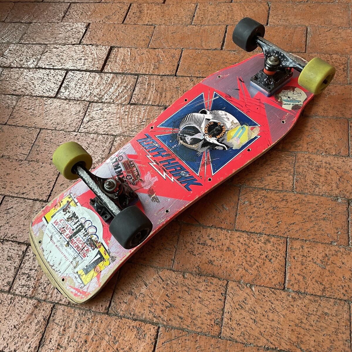 Vintage Powell & Peralta Skateboard 1980s Tony Hawk Pro Vintage Powell & Peralta Skateboard 1980s Tony Hawk Pro