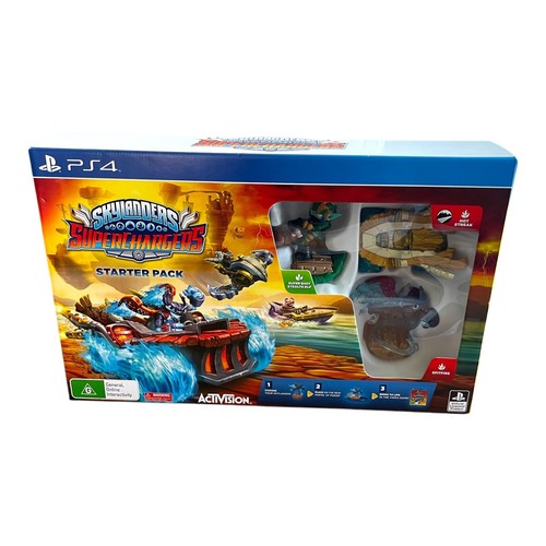 Skylanders Superchargers Starter Pack Sony PS4/PS5 Golden Hot Streak NO GAME 🐙 - Picture 3 of 19