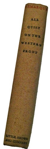 1929 1st US Edition ALL QUIET ON THE WESTERN FRONT by Erich Maria Remarque - Picture 5 of 6