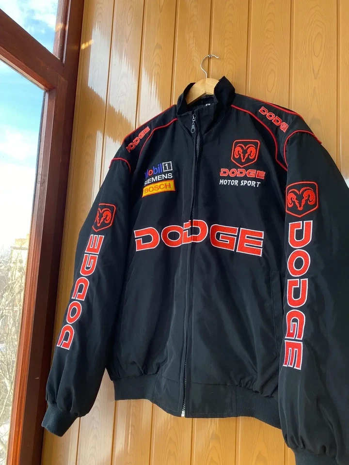 Chaqueta de carreras Dodge MotorSport NASCAR de colección Foto 2 de 4