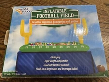 NEW! Inflatable Football Field Cooler Blow Up Tailgating Party PORTABLE Light