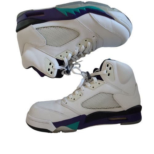 Nike Air Jordan Retro 5 Grape Fresh Prince size 12 - Picture 5 of 10