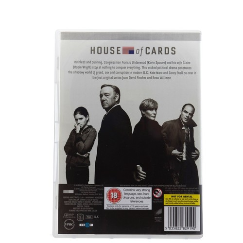 House of Cards Season 1 & 2 Complete on 8 DVD's *1st Class Post* - Picture 3 of 7