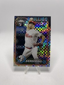 2024 Topps Chrome - X-Fractor #180 Orion Kerkering (RC) Phillies