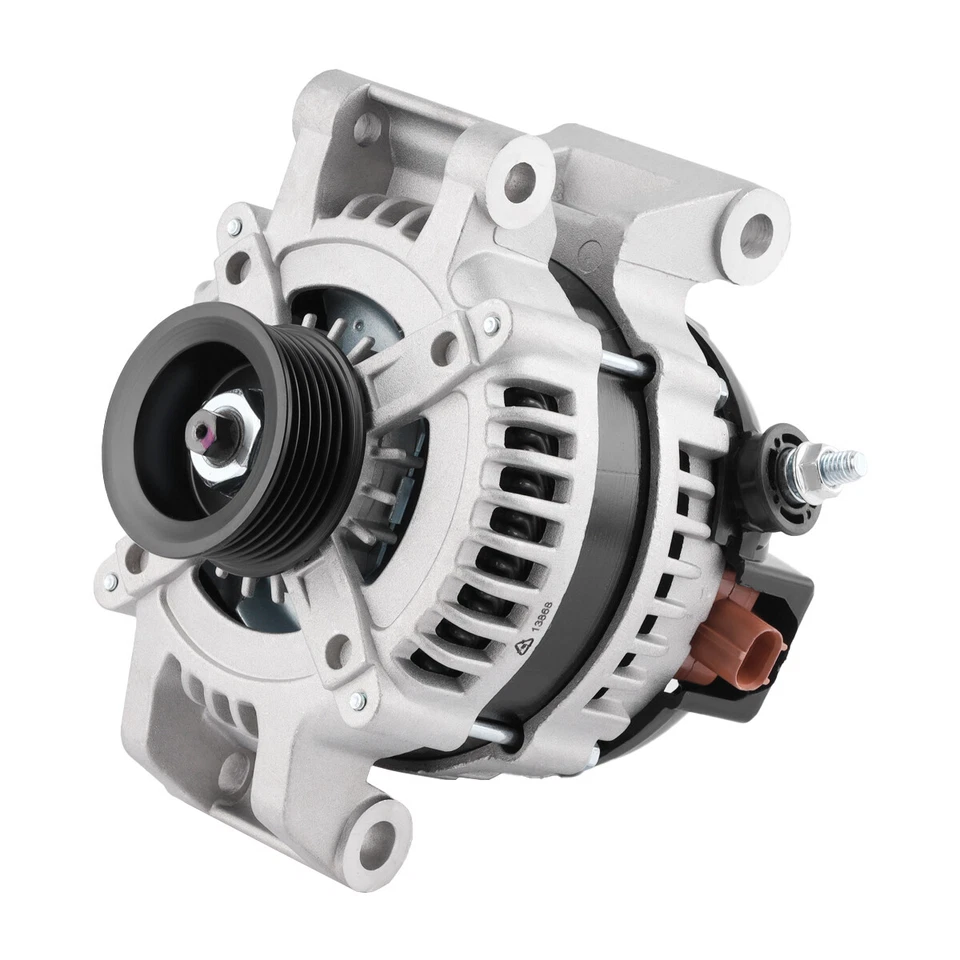 Fit 2001-2003 Chrysler Sebring 2.4L Alternator 120Amp 12V CW 6 Groove Pulley New Foto 4 de 4