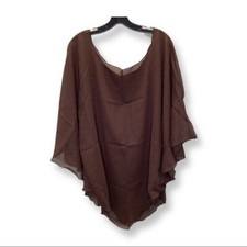 Zuliana flowy sleeve cover up top Made in USA. NWT